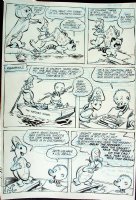 Walt Kelly page from Pogo Possum #1 (1949). All the Gang! Issue Pogo Possum 1 Page 37 Comic Art